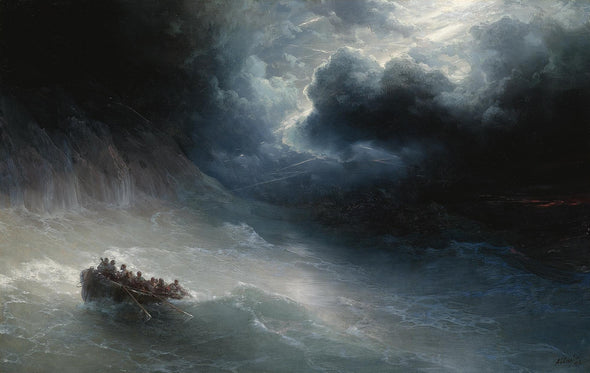Ivan Konstantinovich Aivazovsky - The Wrath of the Seas