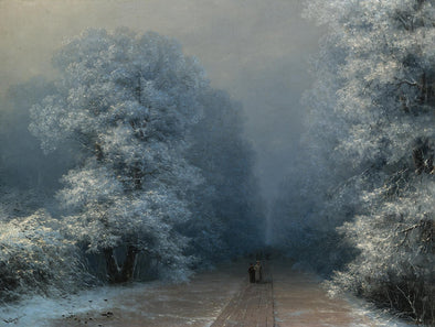 Ivan Konstantinovich Aivazovsky - Winter Landscape