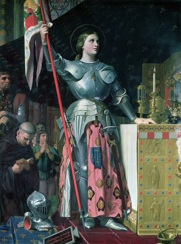 Jean-Auguste-Dominique Ingres - Joan of Arc at the Coronation of King Charles VII