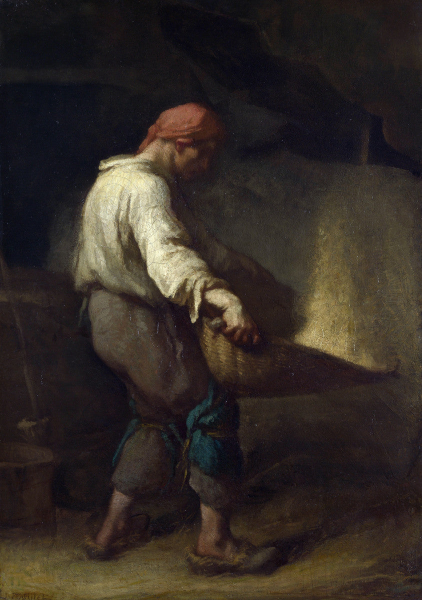 Jean-François Millet - The Winnower