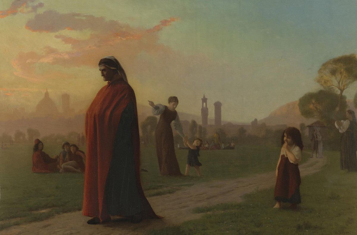 Jean-Léon Gérôme - Dante (He Hath Seen Hell)