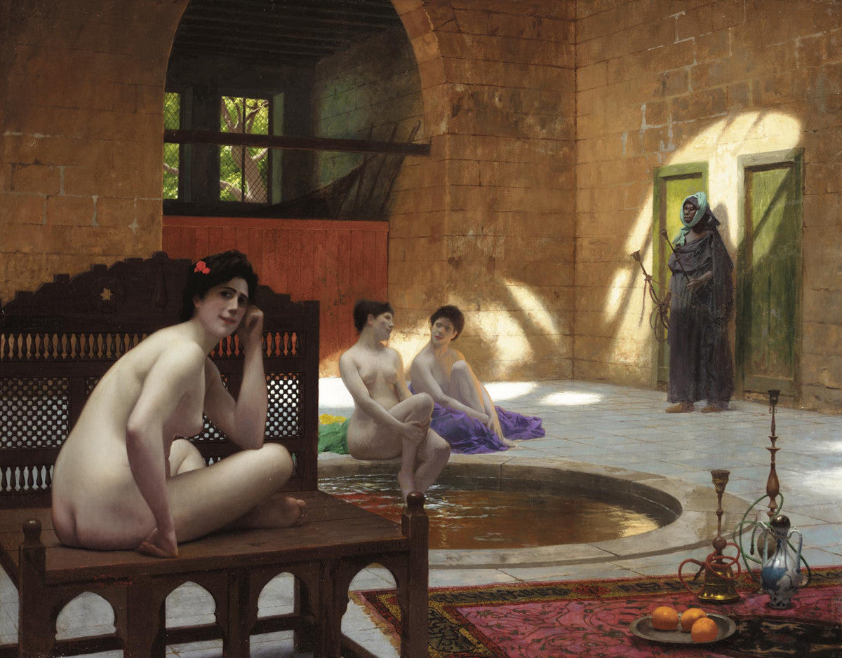 Jean-Léon Gérôme - Femmes Au Bain