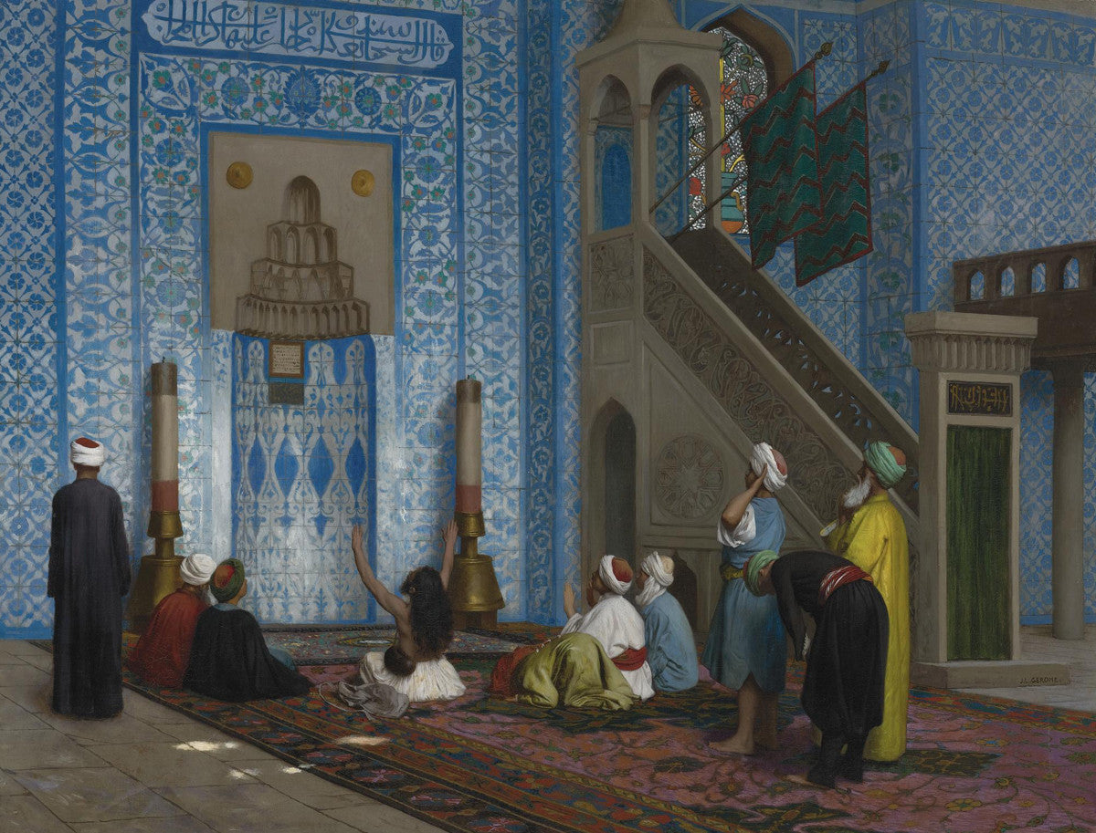 Jean-Léon Gérôme - Rüstem Pasha Mosque, Istanbul-Reproduction-Get Custom Art