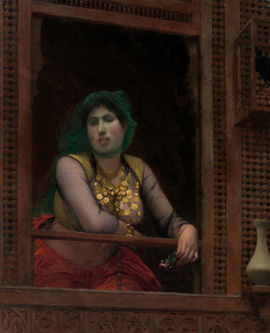 Jean-Léon Gérôme - Woman at a Balcony