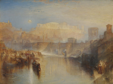 Joseph Mallord William Turner - Ancient Rome Agrippina Landing with the Ashes of Germanicus