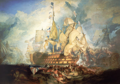 Joseph Mallord William Turner - The Battle of Trafalgar