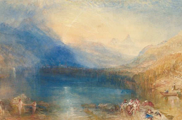 Joseph Mallord William Turner - The Lake of Zug