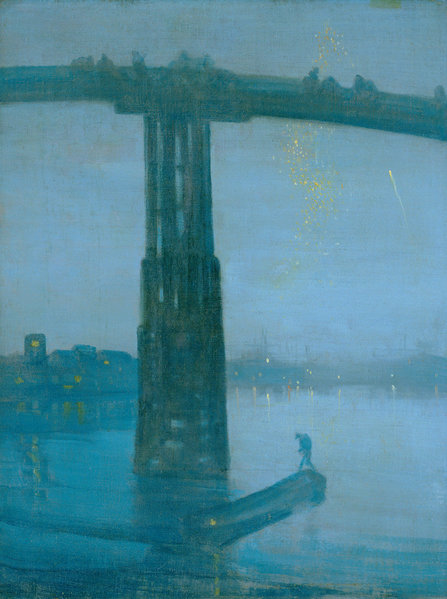 James Abbott McNeill Whistler - Nocturne in Blue and Gold Old Batterse