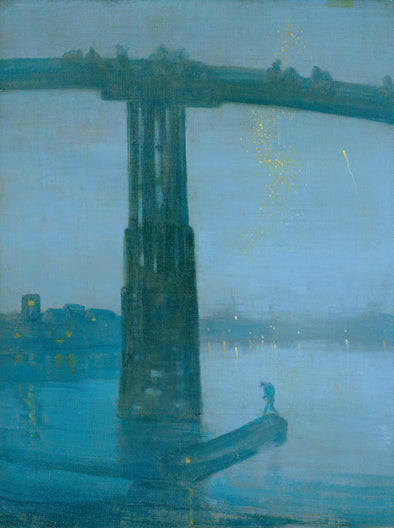 James Abbott McNeill Whistler - Nocturne in Blue and Gold Old Battersea Bridge