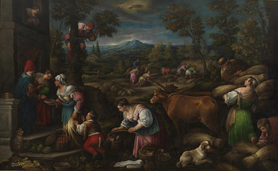 Jacopo Bassano - Adoracion de los Reyes Magos