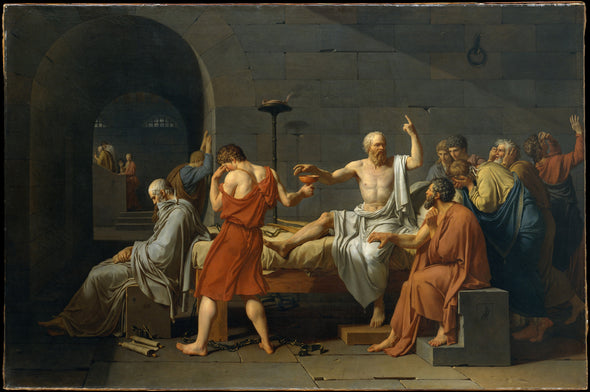 Jacques Louis David - The Death of Socrates