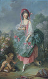 Jacques-Louis David - Mademoiselle Guimard as Terpsichore