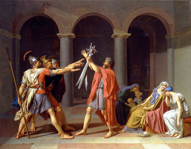 Jacques Louis David - Oath of the Horatii