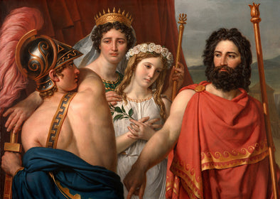 Jacques-Louis David - The Anger of Achilles