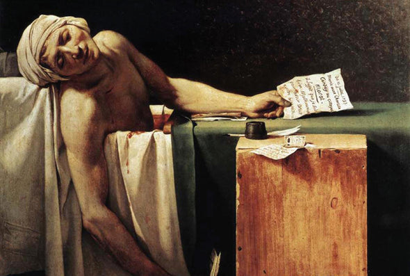 Jacques-Louis David - The Death of Marat