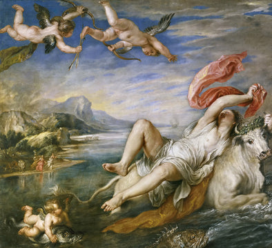 Jacques-Louis David - The Rape of Europa