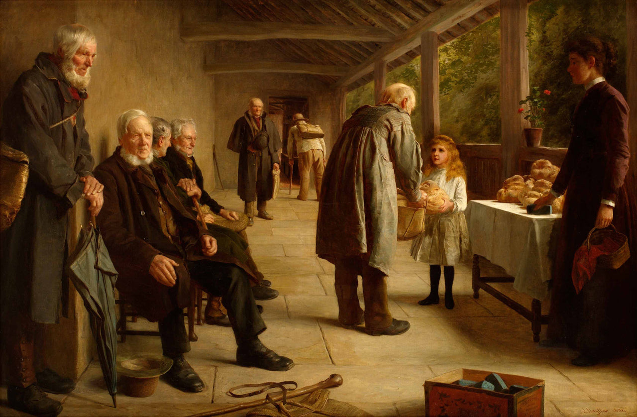 James Hayllar - Mabel's Pensioners