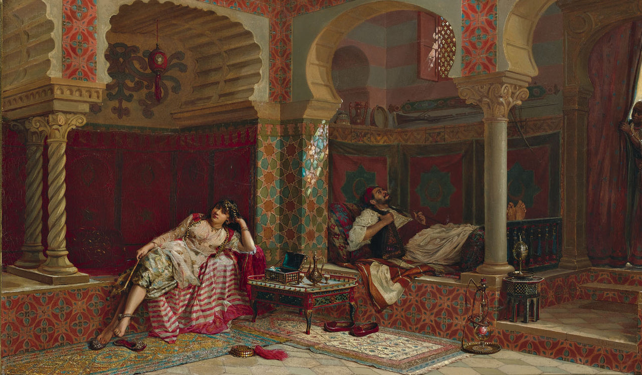 Jan Baptist Huysmans - A Private Meeting-Reproduction-Get Custom Art