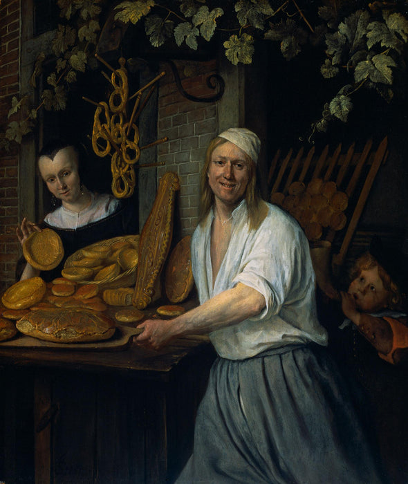 Jan Steen - The Baker and His Wife