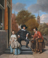 Jan Steen - The Burgher of Delft and his Daughter