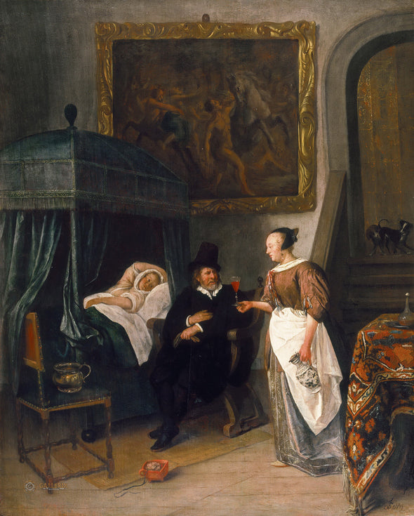 Jan Steen - The Doctor's Visit
