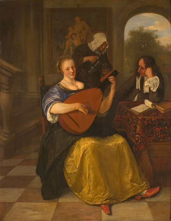 Jan Steen - The Lute Player
