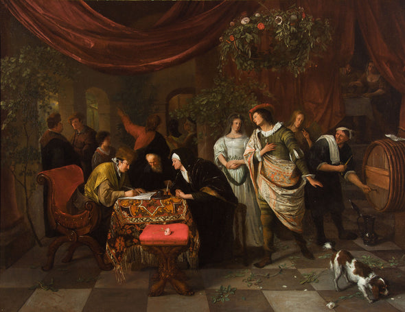 Jan Steen - The Marriage of Tobias and Sarah