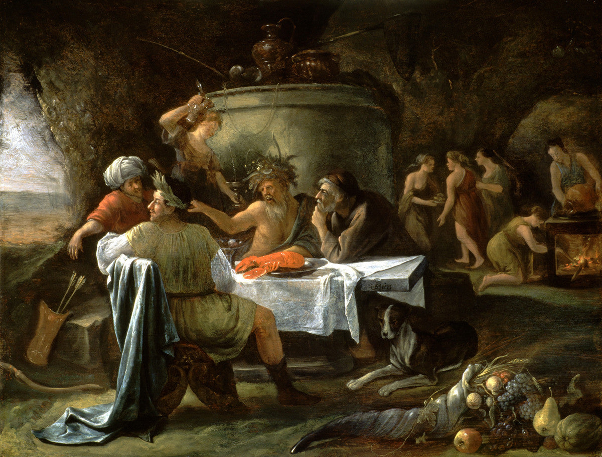 Jan Steen - Theseus and Achelous