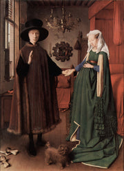 Jan van Eyck - Portrait of Giovanni Arnolfini and his Wife