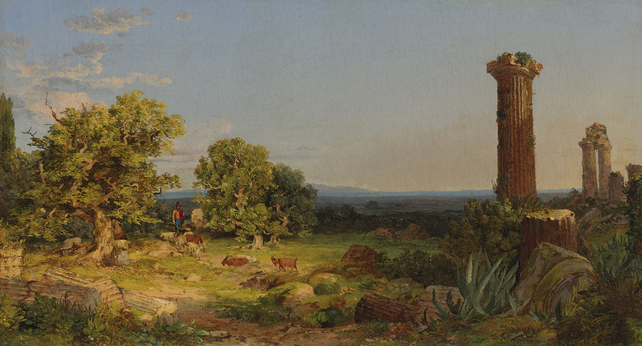 Jasper Francis Cropsey - Italian Landscape