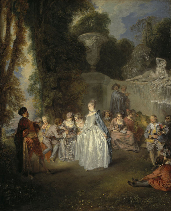 Jean-Antoine Watteau - Fêtes Venitiennes