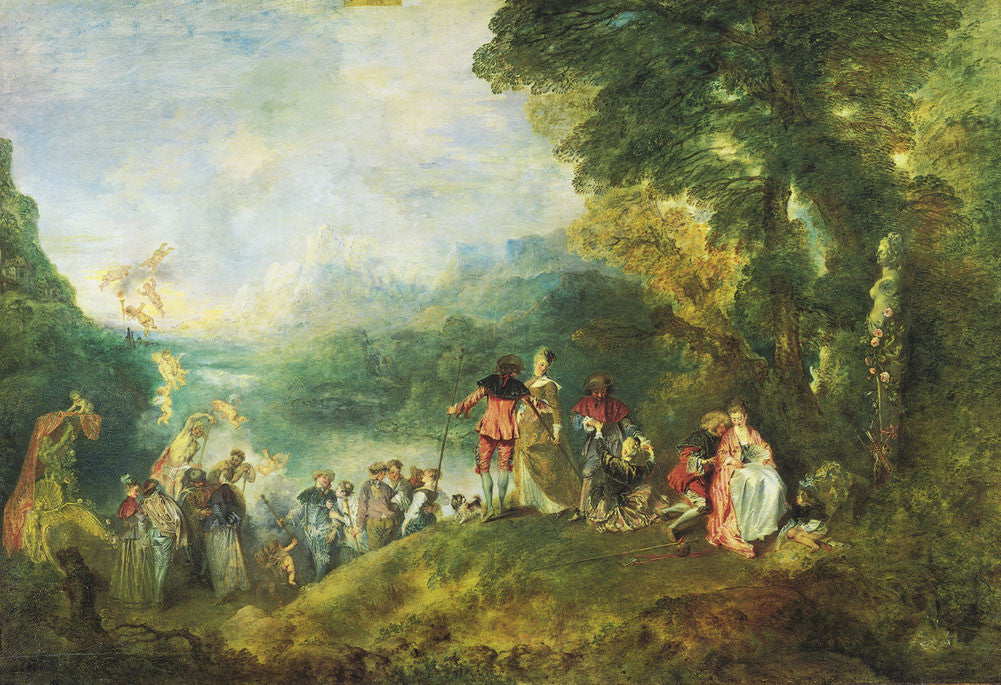 Jean-Antoine Watteau - The Embarkation for Cythera