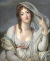 Jean Baptiste Greuze - Portrait Of Madame Van Westrenen of Tremaat