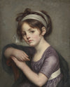 Jean Baptiste Greuze - Portrait of a young Girl