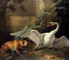 Jean-Baptiste Oudry - Swan Attacked by Dog
