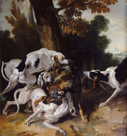 Jean-Baptiste Oudry - The Hallali Du Loup