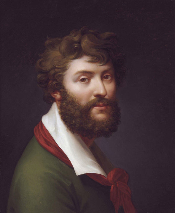 Jean-Baptiste Regnault  - Self Portrait