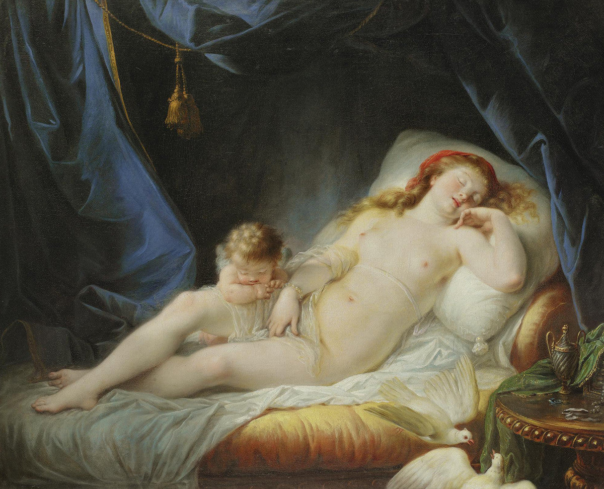 Jean-Baptiste Regnault - Sleeping Venus-Reproduction-Get Custom Art