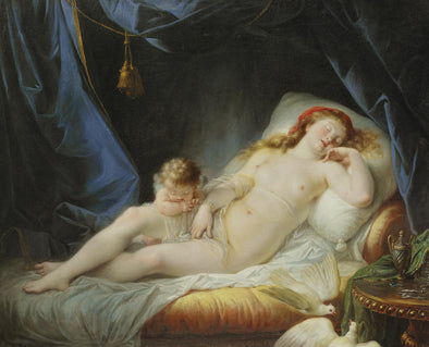 Jean-Baptiste Regnault - Sleeping Venus