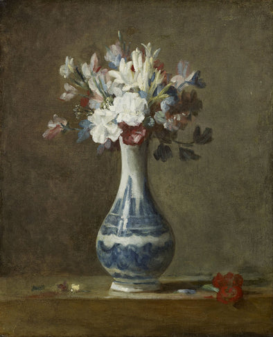 Jean-Baptiste-Simeon Chardin - A Vase of Flowers