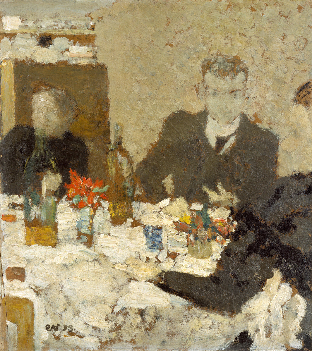 Jean-Édouard Vuillard - At Table-Reproduction-Get Custom Art