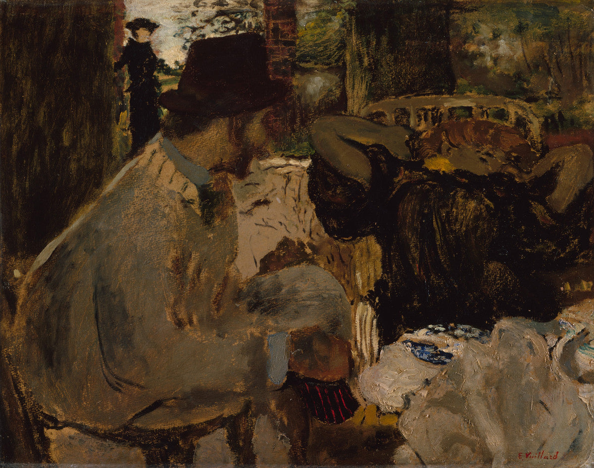Jean-Édouard Vuillard - Conversation-Reproduction-Get Custom Art