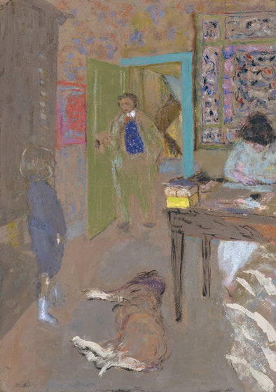 Jean-Édouard Vuillard - Interior at Saint Jacut