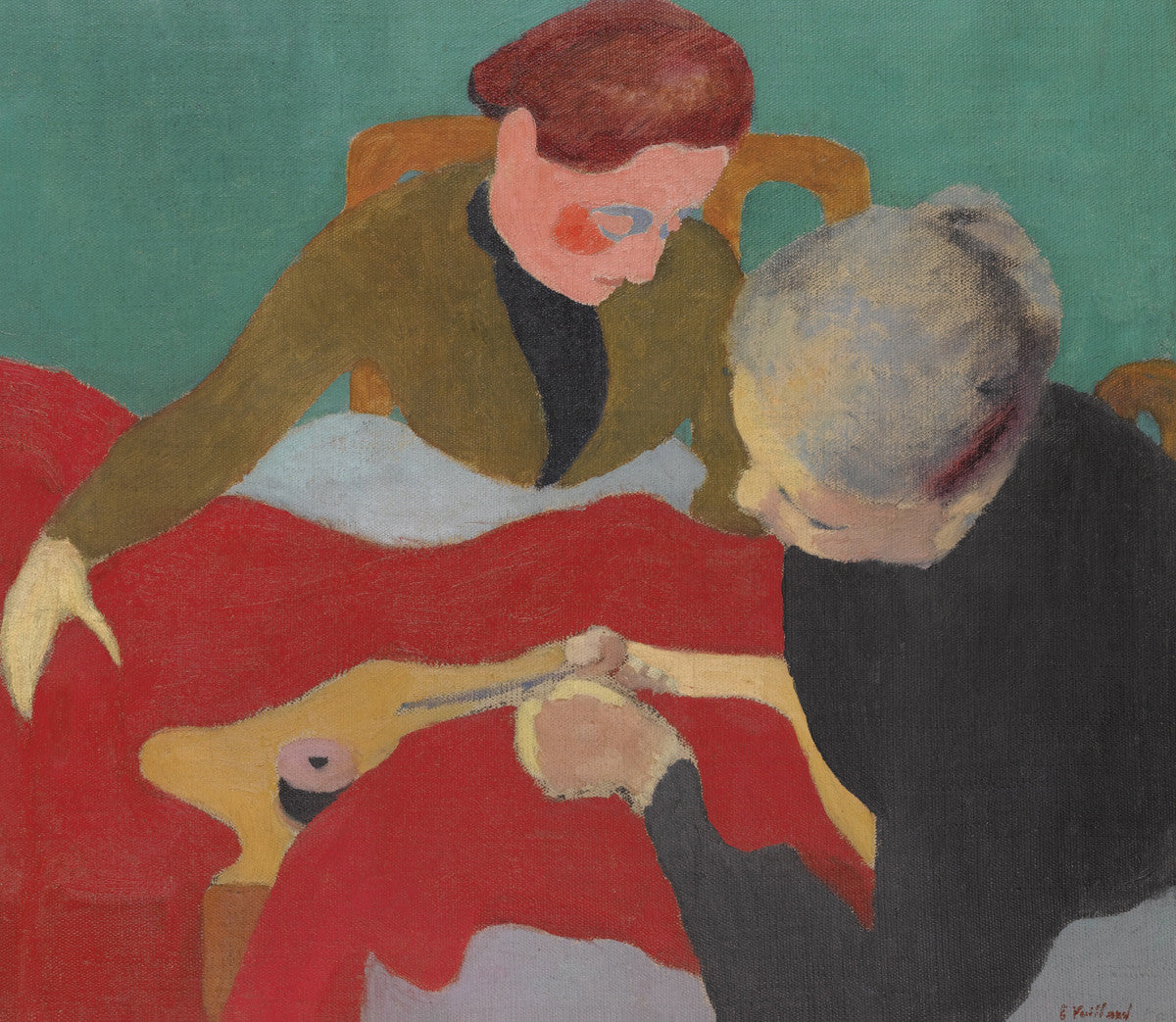Jean-Édouard Vuillard - Les Couturières-Reproduction-Get Custom Art