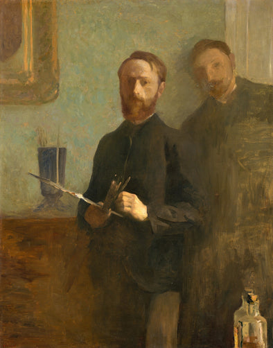 Jean-Édouard Vuillard - Self Portrait with Waroqu