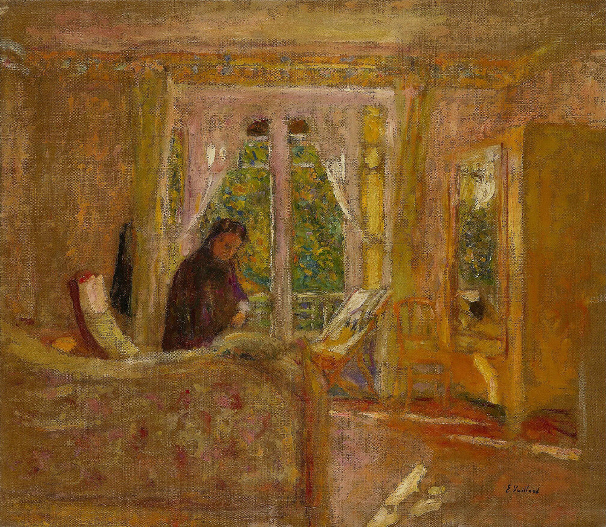 Jean-Édouard Vuillard - The Sunny Room-Reproduction-Get Custom Art