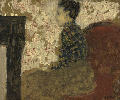 Jean-Édouard Vuillard - Woman Sitting by the Fireside