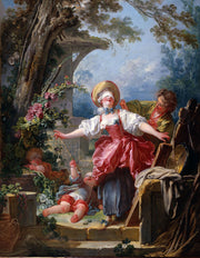 Jean-Honore Fragonard - Blind Man's Buff