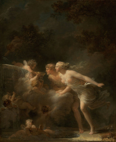 Jean-Honore Fragonard - The Fountain of Love