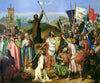 Jean-Victor Schnetz - Procession of Crusaders around Jerusalem